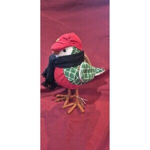 Wondershop Target Spritz Fabric Bird Figurine Maus 2018  Green Plaid Backpack